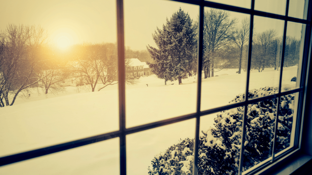 January winter in Oxford MA